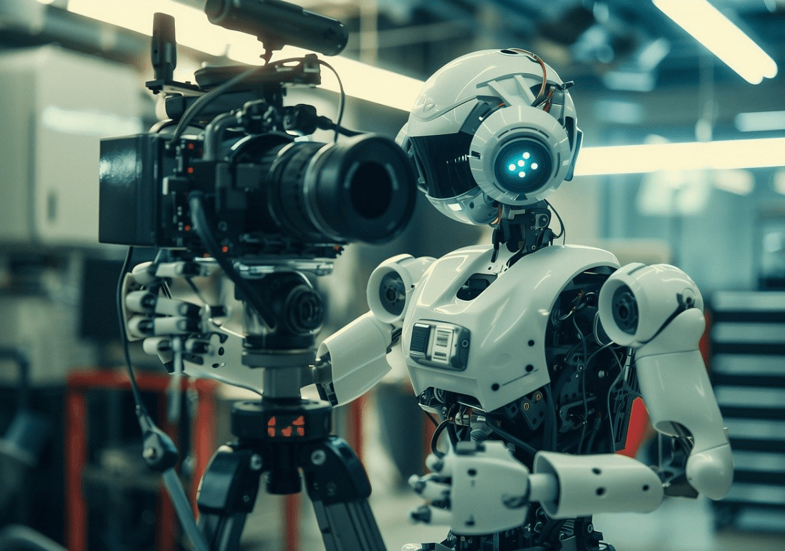 Já pensou em assistir a um filme todo feito por IA? - Imagem: Artificial Geek Store/Pixabay/reprodução