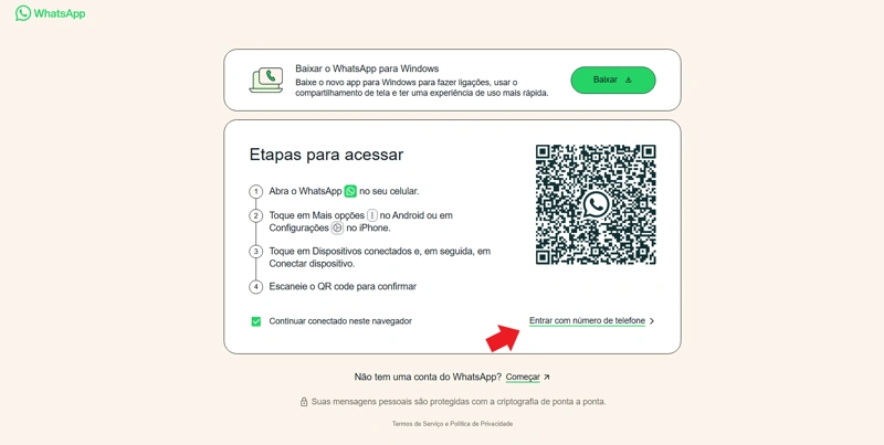 home-whatsapp-web Como entrar no WhatsApp Web sem o celular? Veja o passo a passo